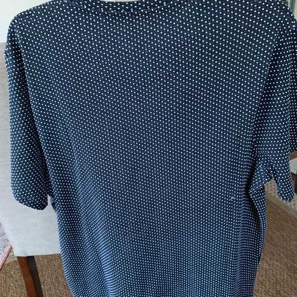 Peter Werth London BRIDGER T-SHIRT -Dark  NAVY Medium - Picture 7 of 10